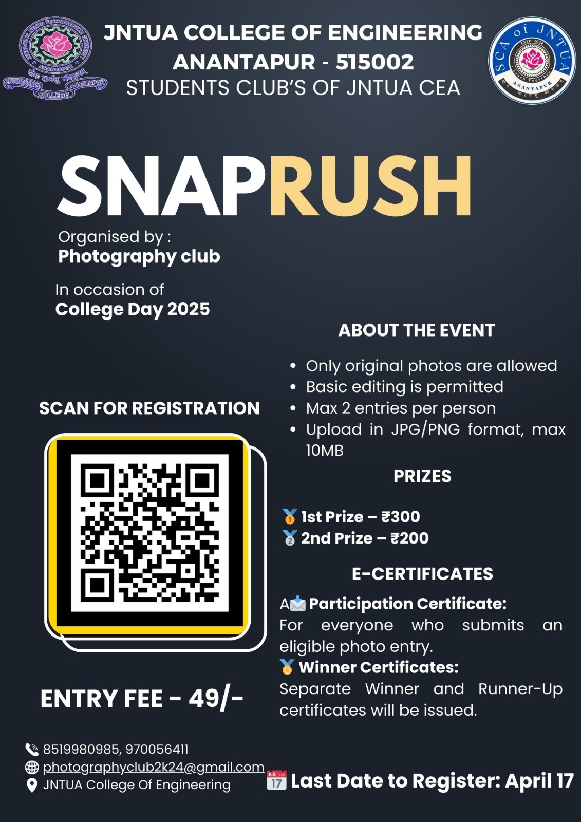 SnapRush Event