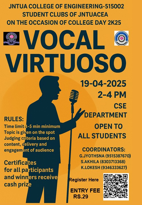 Vocal Virtuoso Event
